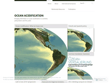 Tablet Screenshot of ocean-acidification.net